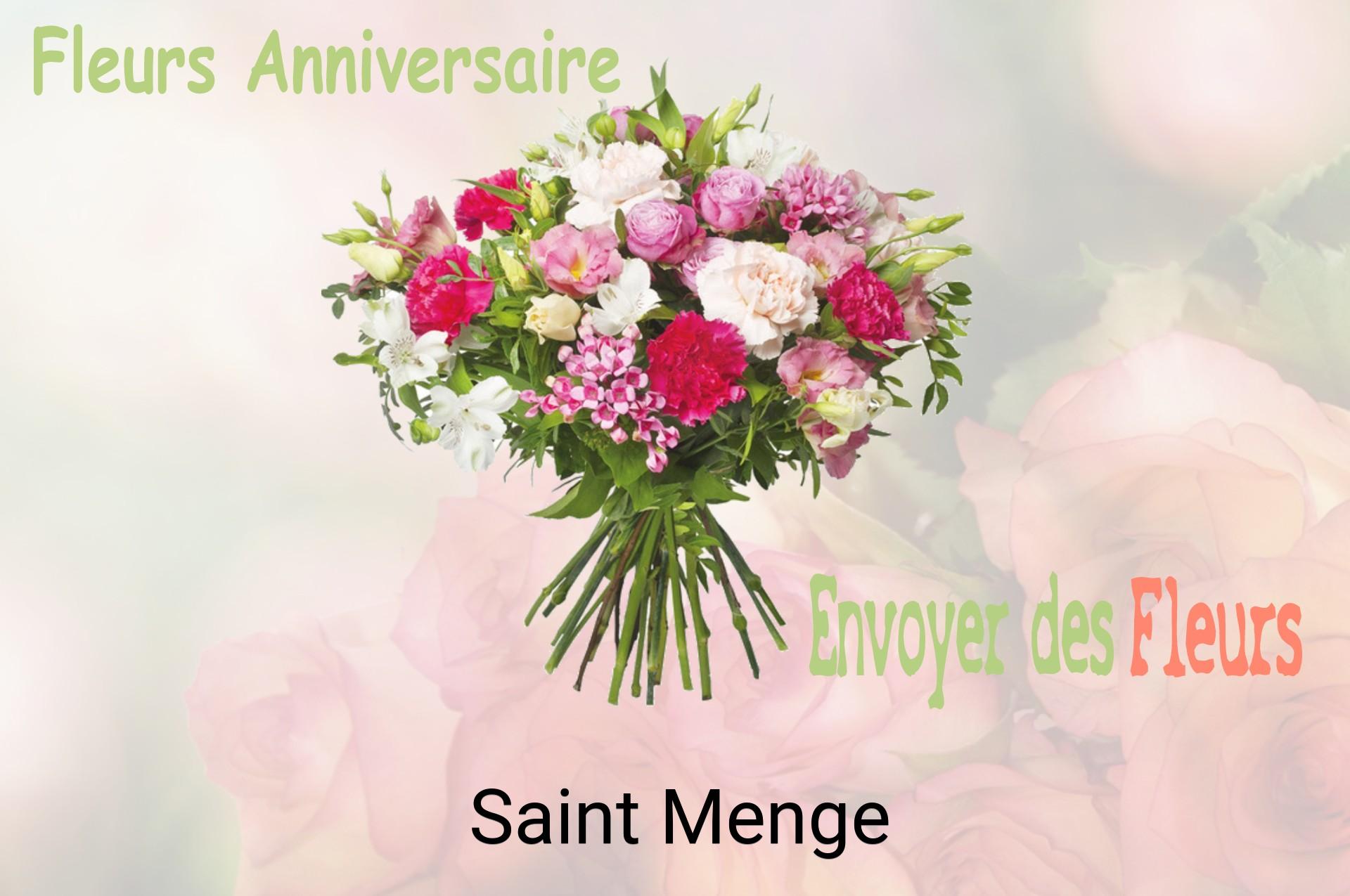 Bouquet de fleurs d’anniversaire livré à Saint-Menge